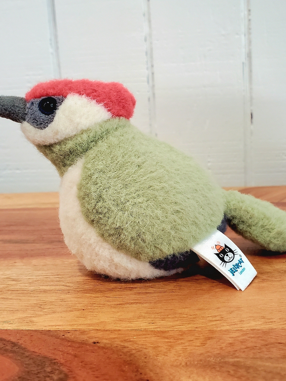 Jellycat Birdling Woodpecker Plush Bird 6 Inch Excellent Condition